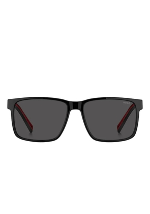 HUGO x VCARB round-frame sunglasses - Black