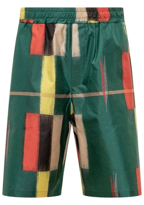 Pierre-Louis Mascia printed shorts - Green