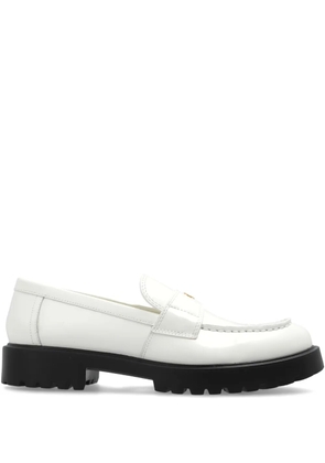 Tory Burch Classic lug loafers - White