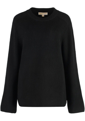 Michael Kors ribbed-knit merino sweater - Black