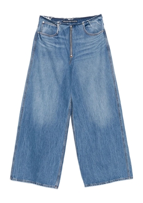 Alexander Wang zip-front denim - Blue