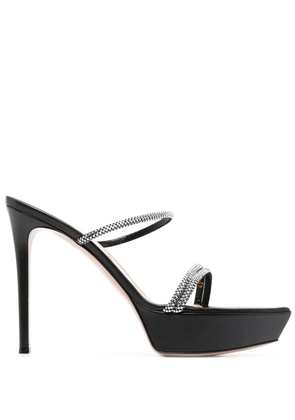 Gianvito Rossi Cannes 120mm platform sandals - Black