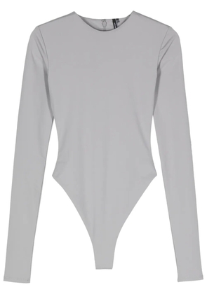 ENTIRE STUDIOS round-neck long-sleeved bodysuit - Grey