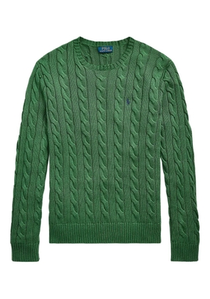 Polo Ralph Lauren cable-knit cotton sweater - Green
