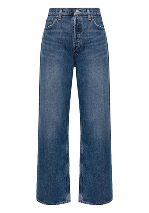 AGOLDE slung baggy jeans - Blue