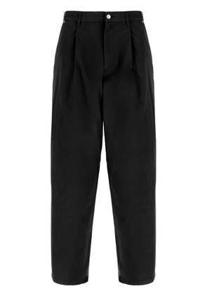 Moschino pleat-detail trousers - Black