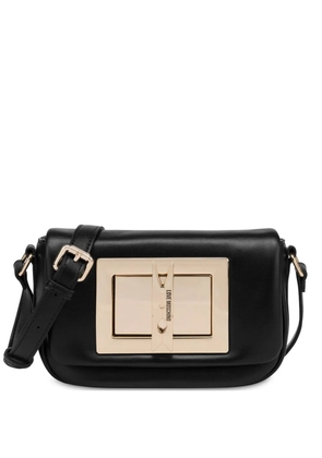 Love Moschino Clothespin cross body bag - Black