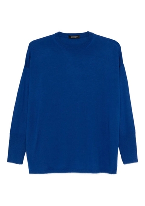 Aragona fine-knit jumper - Blue