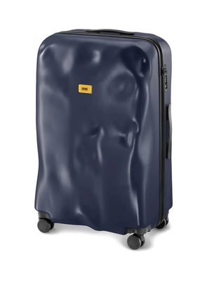 Crash Baggage Icon logo luggage - Blue