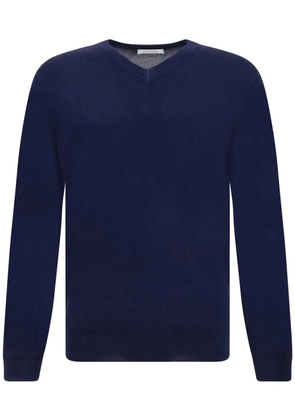Cruciani V-neck jumper - Blue