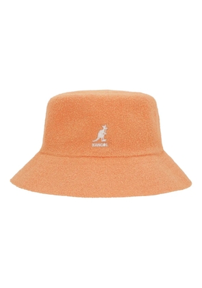 Kangol logo-embroidery bucket hat - Orange