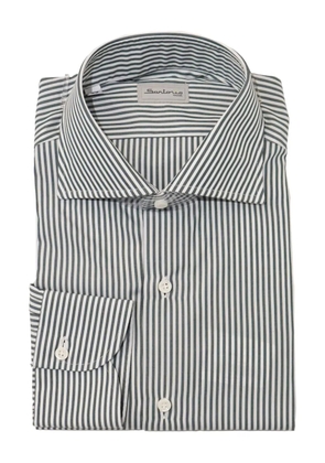 SARTORIO NAPOLI striped cotton shirt - Green