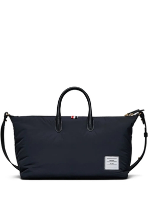 Thom Browne logo-patch bag - Black