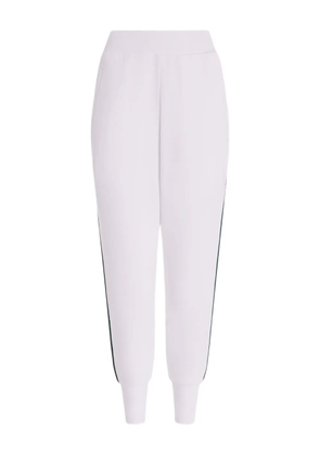 Varley side-stripe track pants - White