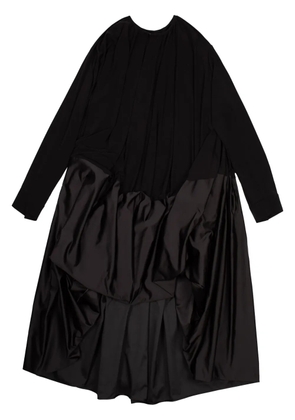 AZ FACTORY Monroe draped asymmetric dress - Black
