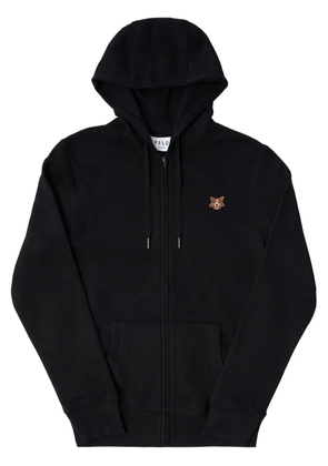PELO FOUNDATION mongrel-patch merino hoodie - Black