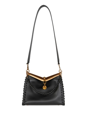 ETRO medium Vela leather shoulder bag - Black