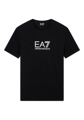 Ea7 Emporio Armani logo-print T-shirt - Black