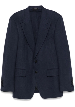 TOM FORD single-breasted blazer - Blue