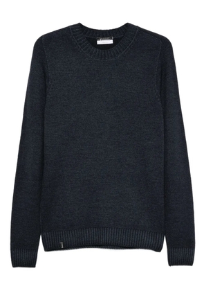 AROVESCIO crew-neck sweater - Blue