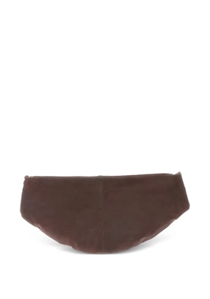 AUTENTICA 504 large Adara leather knotted shoulder bag - Brown