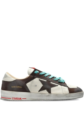 Golden Goose star-detail leather sneakers - Neutrals