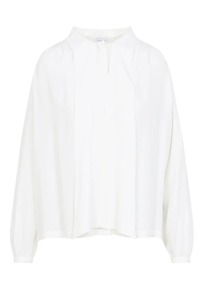 Giambattista Valli pussy bow-collar blouse - White