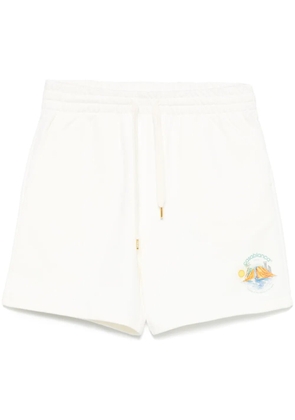 Casablanca Oasis track shorts - White