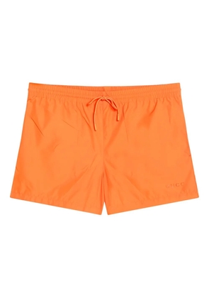 Gucci poplin swim shorts - Orange