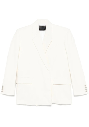 Mugler double-breasted blazer - White