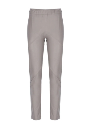 D.Exterior elasticated-waistband trousers - Neutrals