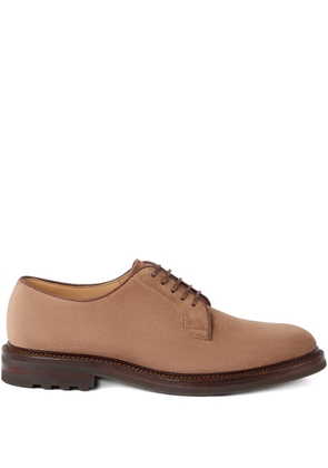 Brunello Cucinelli suede lace-up shoes - Neutrals