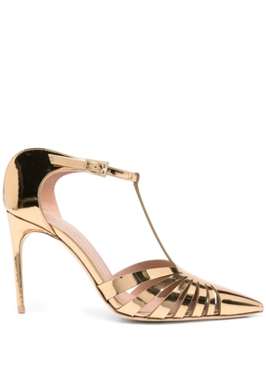 Malone Souliers 95mm Jennifer pumps - Gold