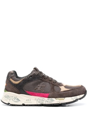 Premiata Mase panelled sneakers - Brown