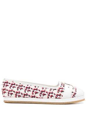 Ferragamo Kacy woven espadrilles - White