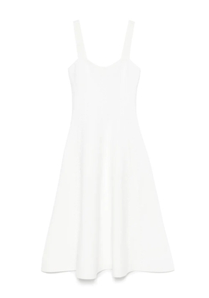 Maje babydoll knitted dress - White