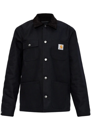 Carhartt WIP logo-patch shirt jacket - Black