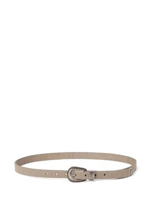 Brunello Cucinelli leather belt - Neutrals