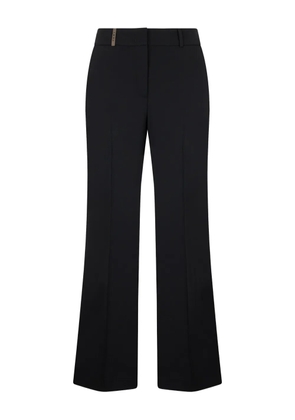 Peserico flared trousers - Black