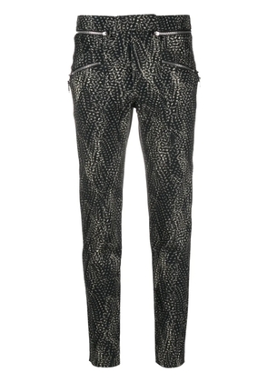 ISABEL MARANT Izis slim-fit trousers - Black