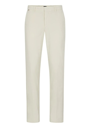 BOSS mid-rise slim-cut trousers - Neutrals