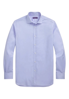 Ralph Lauren Purple Label long-sleeve cotton shirt - Blue