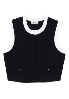 SANDRO sleeveless top - Blue