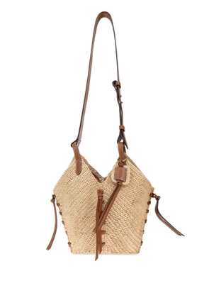 ISABEL MARANT mini Tampa shoulder bag - Neutrals