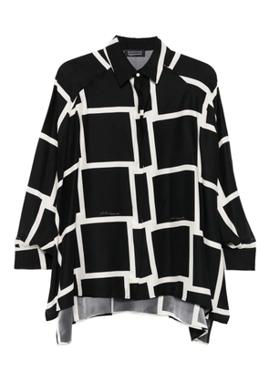 Gianluca Capannolo geometric-print shirt - White