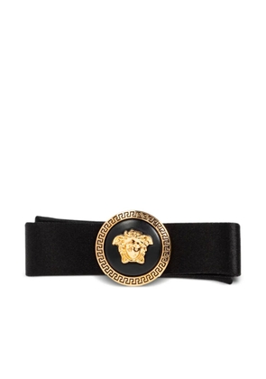 Versace Gianni Ribbon hair clip - Black