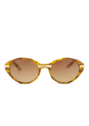 Casablanca Cannes oval-frame sunglasses - Brown