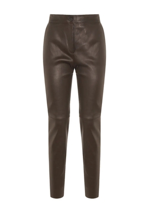 Antonelli button-fastening trousers - Brown