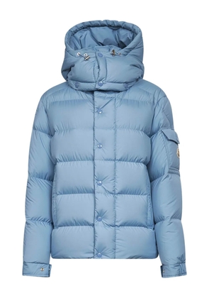 Moncler hooded puffer jacket - Blue