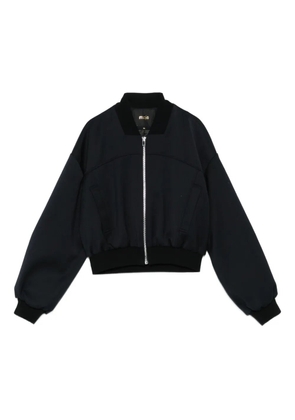 Maje zip-up bomber jacket - Blue